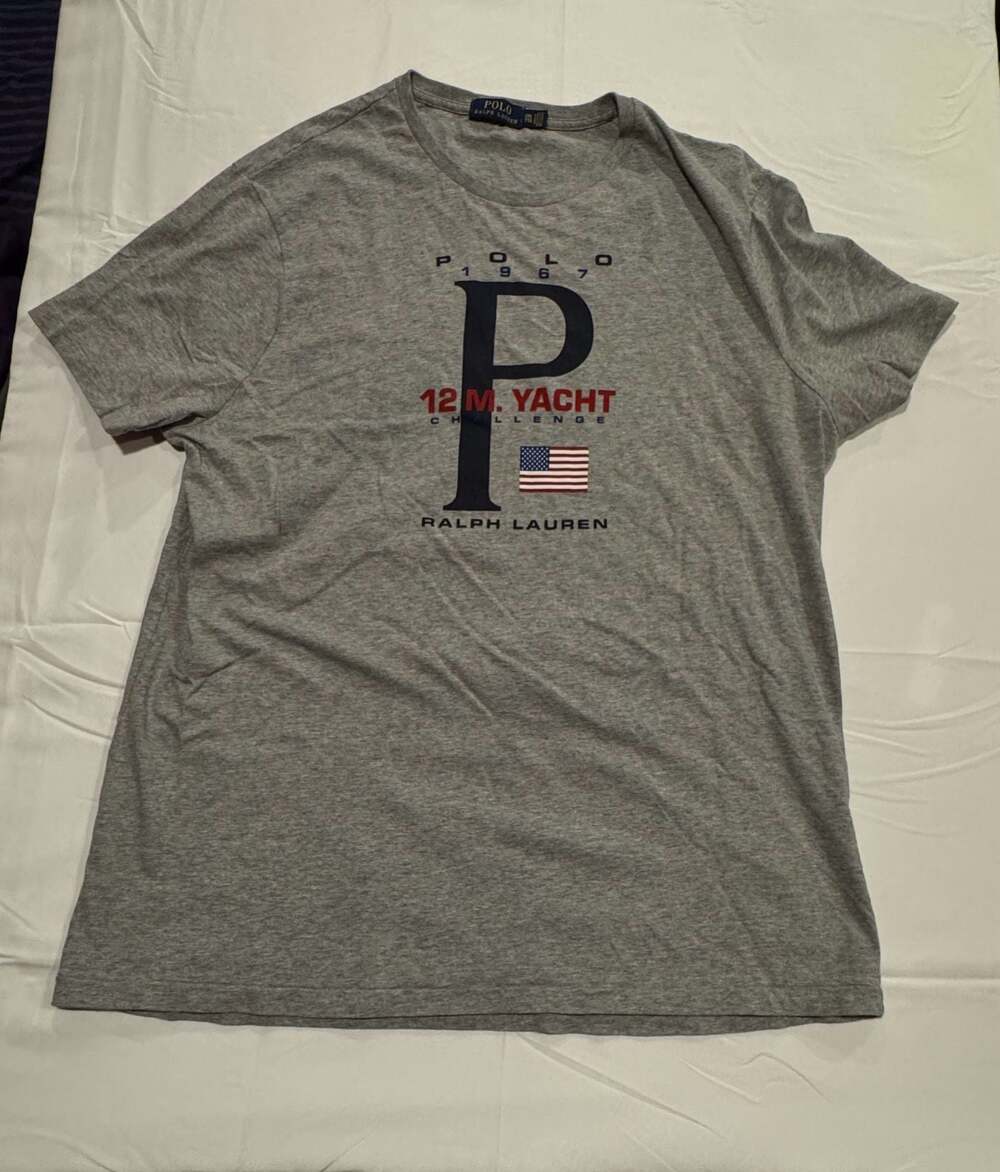 Vintage Y2K Polo Ralph Lauren 12M Yacht Challenge T-Shirt XXL